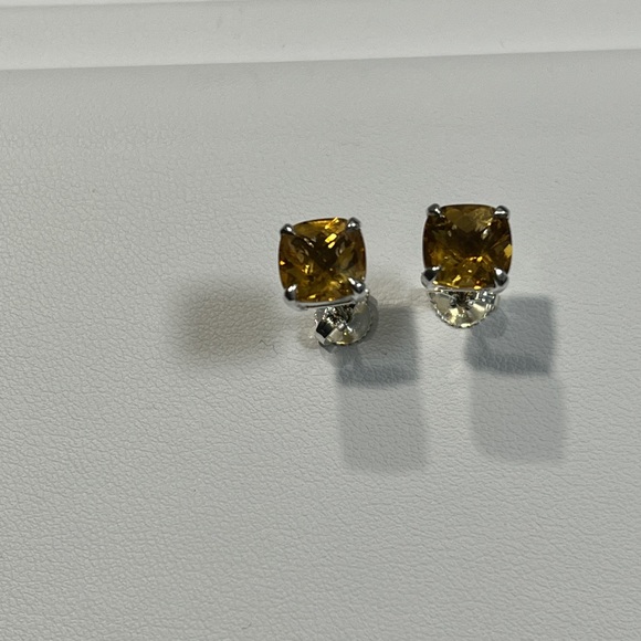 Tiffany & Co. citrine sparkle earrings - Picture 6 of 14